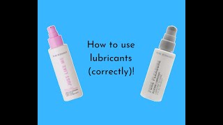 HOW TO USE LUBRICANTS CORRECTLY  PURE ROMANCE [upl. by Ahtnicaj711]