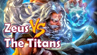 Zeus vs Titans  Greek Mythology Animated  Myth Stories [upl. by Airbmat]