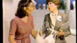 1982 Playtex Elegance Cross your Heart bra quotEve Ardenquot TV Commercial [upl. by Ellemrac]