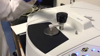 Using the FTIR Solid amp Liquid Samples [upl. by Eornom]