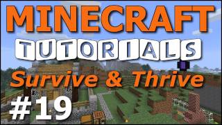 Minecraft Tutorials  E19 Compass and Map Survive and Thrive II [upl. by Anette954]