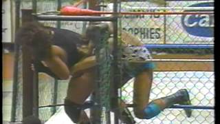 WWC Wendi Richter vs Monster Ripper  Steel Cage Match [upl. by Syl927]