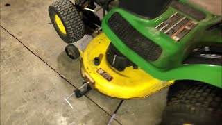 Trick to Remove Lawn Mower Blades THE EASY WAY [upl. by Lehcear347]