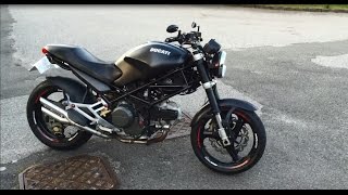 Ducati monster 600 sound and walkaround [upl. by Whale]