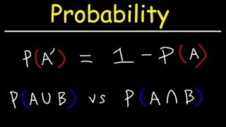 Probability of Complementary Events amp Sample Space [upl. by Aimar]