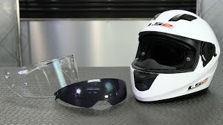 How To Change the LS2 Stream Helmet Shield  Motorcycle Superstore [upl. by Itisahc]