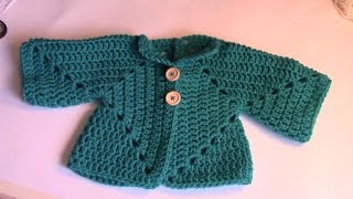 Haken  tutorial 27 babyvestje [upl. by Miof Mela467]