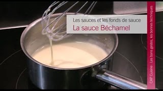 Sauces  La bechamel  CAP Cuisine [upl. by Foah64]