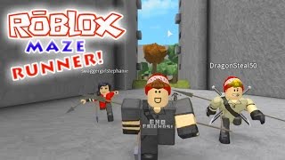 Roblox  MAZE RUNNER  ExoRandy [upl. by Lenehc772]