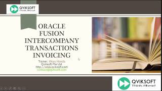 Oracle Fusion Intercompany Transaction Invoicing [upl. by Ai]