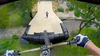 The Wildest Slopestyle Course Through The City of Nuremberg  GoPro Preview [upl. by Ydnolem722]