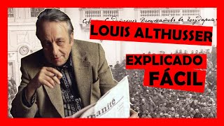 ALTHUSSER  Ideología y aparatos ideológicos del estado  Tesis centrales EXPLICADO FÁCIL [upl. by Ym]