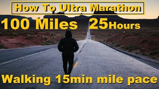 How To Ultra Marathon Walking Training to walk fast Relentless Forward Progress [upl. by Ivad]