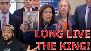 New York Governor Kathy Hochul MELTS DOWN Over TRUMP TERMINATING Congestion Tax In New York City [upl. by Tarrel]