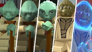 Yoda Evolution in LEGO Videogames [upl. by Yrelav]