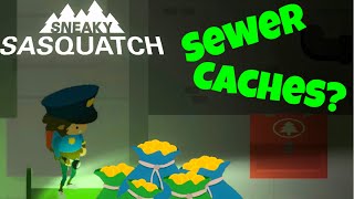 Sewer Cache Locations  Sneaky Sasquatch [upl. by Verada404]