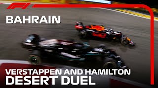 Hamilton And Verstappens Desert Duel  2021 Bahrain Grand Prix [upl. by Edva]