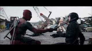 Deadpool 2016 Scrapyard Fight Scene [upl. by Artekal]