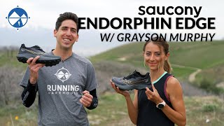 Saucony Endorphin Edge Run Test With Pro Runner Grayson Murphy [upl. by Kosaka]