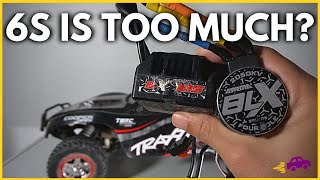 6S Brushless 2WD Traxxas Slash Part 1  TOO MUCH POWER [upl. by Cristina615]