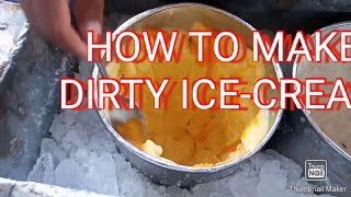 How to make dirty icecreamKAJOSH thanks for 90k views 😱👃💪 [upl. by Vershen842]