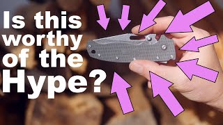 Is this EDC knife worthy of the HYPE The Demko AD 205 Review with metalcomplex [upl. by Oikim]