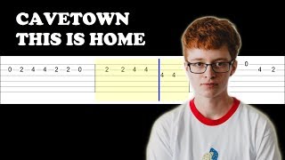 Cavetown  This Is Home Easy Guitar Tabs Tutorial [upl. by Ayhtin]