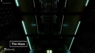 ROBLOX Maze Runner Trials  Elevator Cutscene [upl. by Nywnorb]