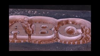 548 Freehand Carving Wood Signs  How I do My Standard Background [upl. by Colvin]