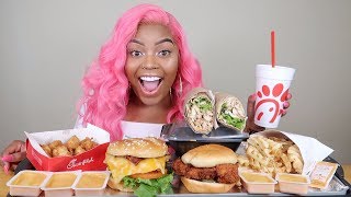 CHICKFILA MUKBANG 먹방 EATING SHOW [upl. by Llehcnom237]