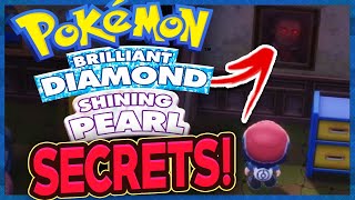 10 SECRETS and Easter Eggs in Pokémon Brilliant Diamond and Shining Pearl That You May Have Missed [upl. by Haon]