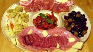 Antipasto Platter How ToRecipe Video  Laura Vitale quotLaura In The Kitchenquot Episode 6 [upl. by Otrebogir629]