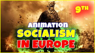 Socialism in Europe And The Russian Revolution Class 9 Animation  in Hindi [upl. by Yelbmik134]