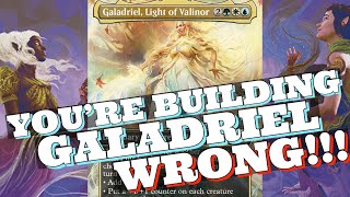 The Most Efficient Galadriel Build  EDH Deck Tech [upl. by Adnarym239]