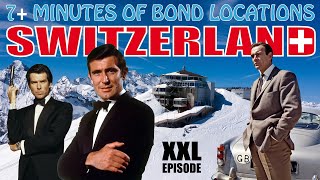 JAMES BOND IN SWITZERLAND  film locations then amp now  documentary [upl. by Vogele323]