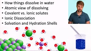 Aqueous Solutions Dissolving and Solvation [upl. by Garin]