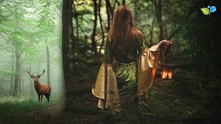 Enchanted Celtic Music  432Hz Nature Music  Magical Forest Sounds [upl. by Ayomat]