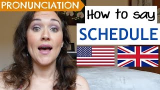 How to Pronounce SCHEDULE US UK amp Australian pronunciation [upl. by Ayad230]