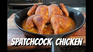 How To Make The Perfect Roast Chicken  Spatchcock Chicken Recipe [upl. by Tedra]