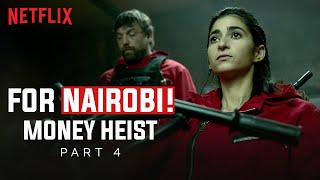 Nairobi’s Motivational Speech  Money Heist Part 4  Netflix India [upl. by Redliw]