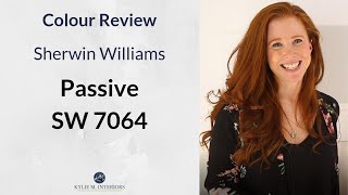 Paint Colour Review Sherwin Williams Passive SW 7064 [upl. by Ahcrop]