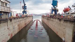 Floating Dock Operation  BEBEKE [upl. by Gilmour]