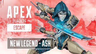 Meet Ash  Apex Legends Character Trailer [upl. by Alyosha]