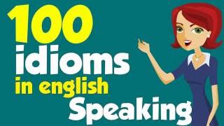 100 American idioms Examples  Part 1 [upl. by Llorrad12]