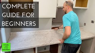 How To Install Laminate Countertops  Step By Step [upl. by Arlyne]