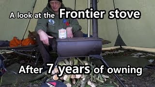 A closer look at the Frontier stove after 7 years of use [upl. by Nawotna301]