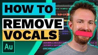 How to Remove Vocals from a Song in Adobe Audition [upl. by Ahsemed274]