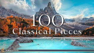 Top 100 Classical Music Pieces [upl. by Deana]