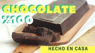 Como hacer CHOCOLATE CASERO  receta \u00100 cacao [upl. by Natsirk]