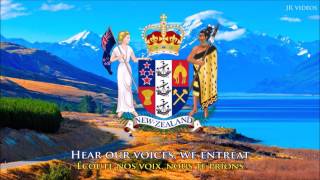 Hymne national NouvelleZélande traduction  Anthem of New Zealand FR [upl. by Soma]